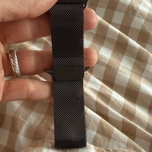 Apple Mesh watch band-slate color.